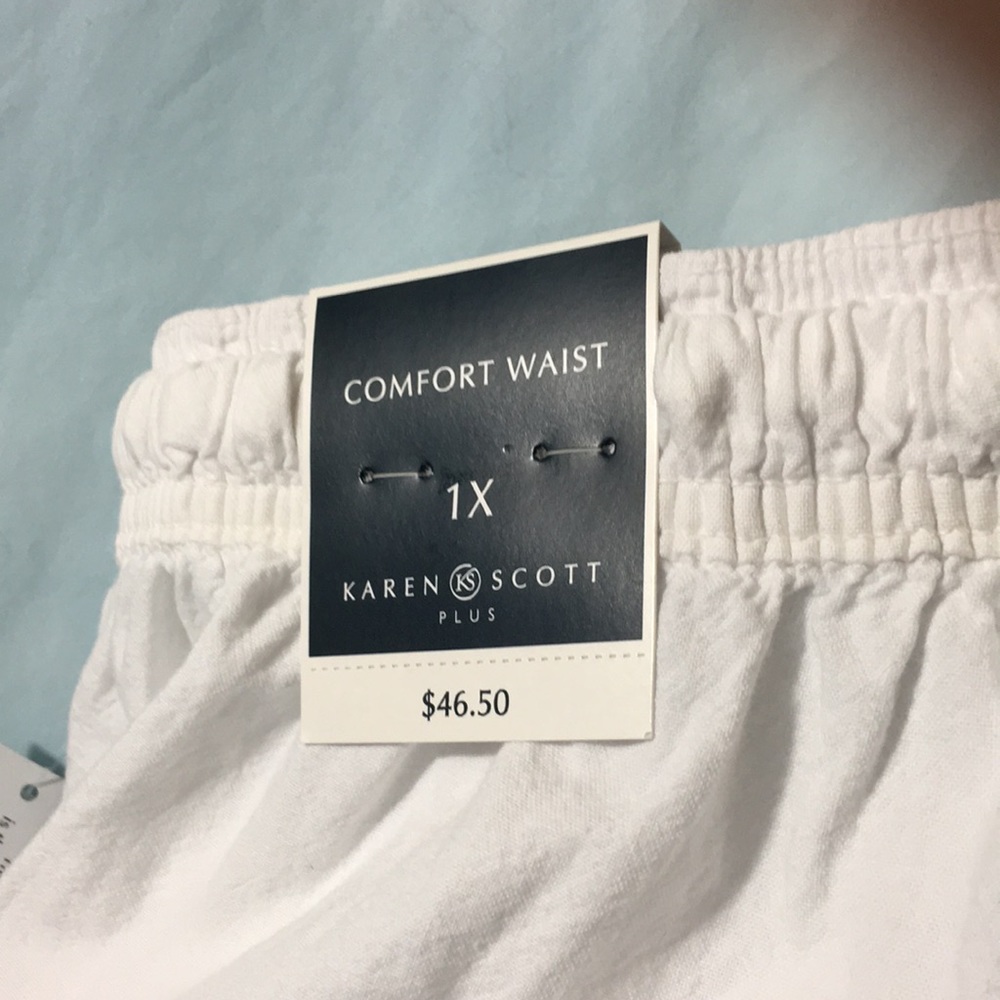 Karen Scott Comfort Waist Pull On Capri - Picture 3 of 3